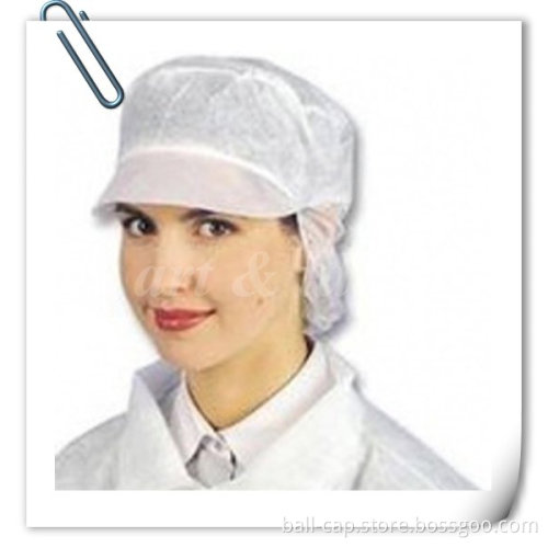 Women White Snooded Cap